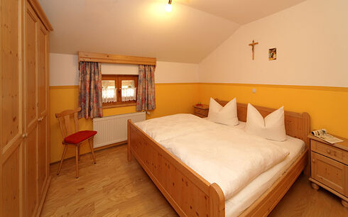 Schlafzimmer Ferienwohnung Sonnenblume